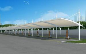 普安县膜结构停车棚