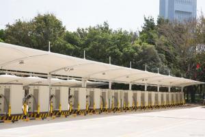 普安县膜结构停车棚