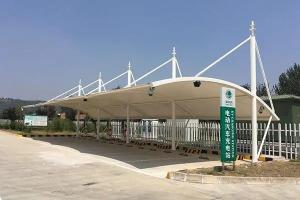 普安县膜结构停车棚